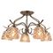 Потолочная люстра Arte Lamp Gemma A6185PL-5AB