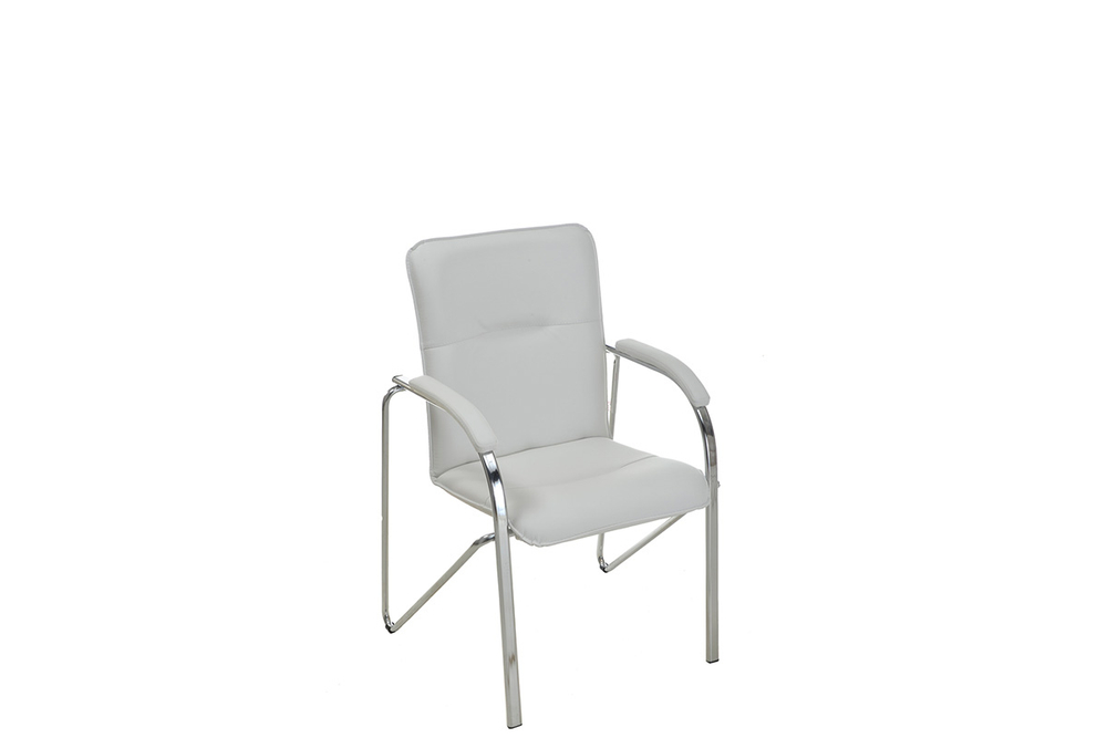 Стул на раме SAMBA ALU (S) (BOX 2) RU KNISA LIGHT GREY
