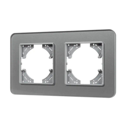 Рамка стеклянная FRM-OMALI-SFGS-2-GR (Arlight, -) 049710