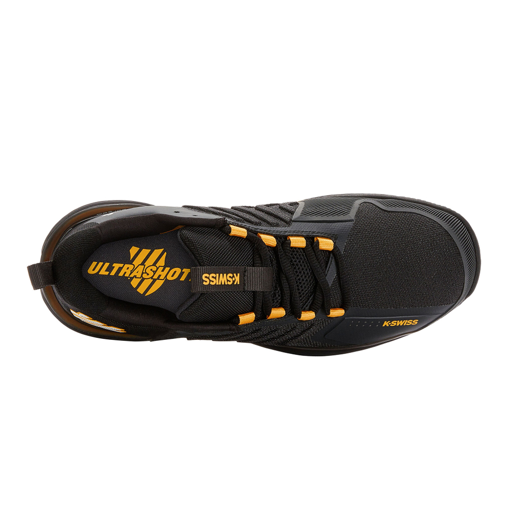 Мужские теннисные кроссовки K-Swiss Ultrashot 3 Clay Court Shoe Men - Black, Orange