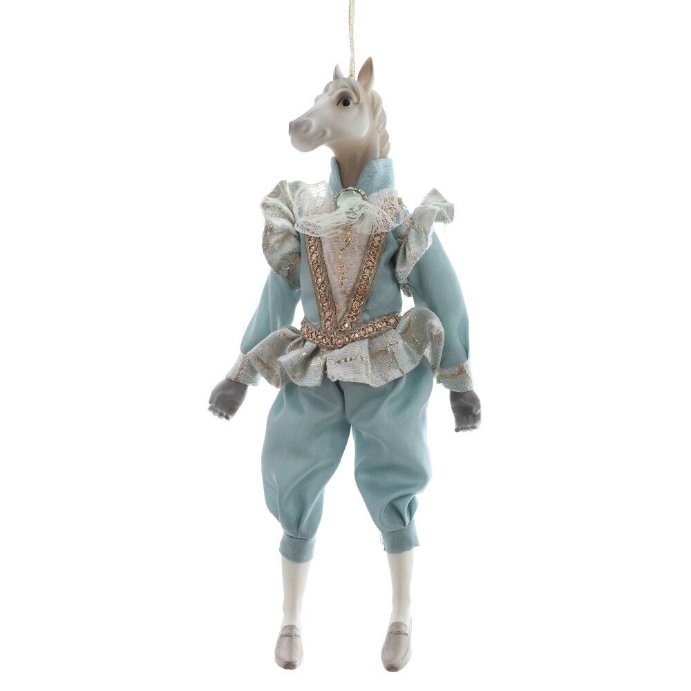 GAEM Игрушка набивная подвес "Лошадь", L15 W8 H37/21 см