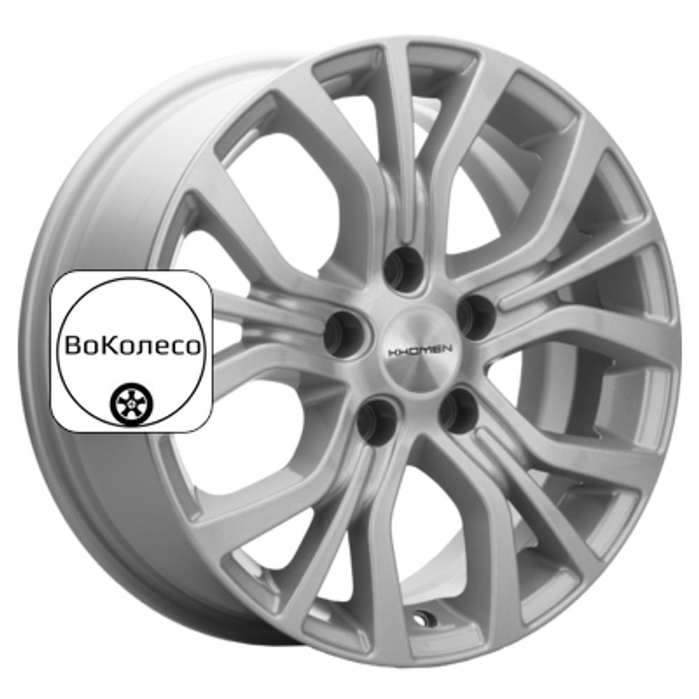 6,5x16/5x108 ET45 D60,1 KHW1608 (Chery Tiggo 3/Tiggo 3 Pro) F-Silver Khomen Wheels
