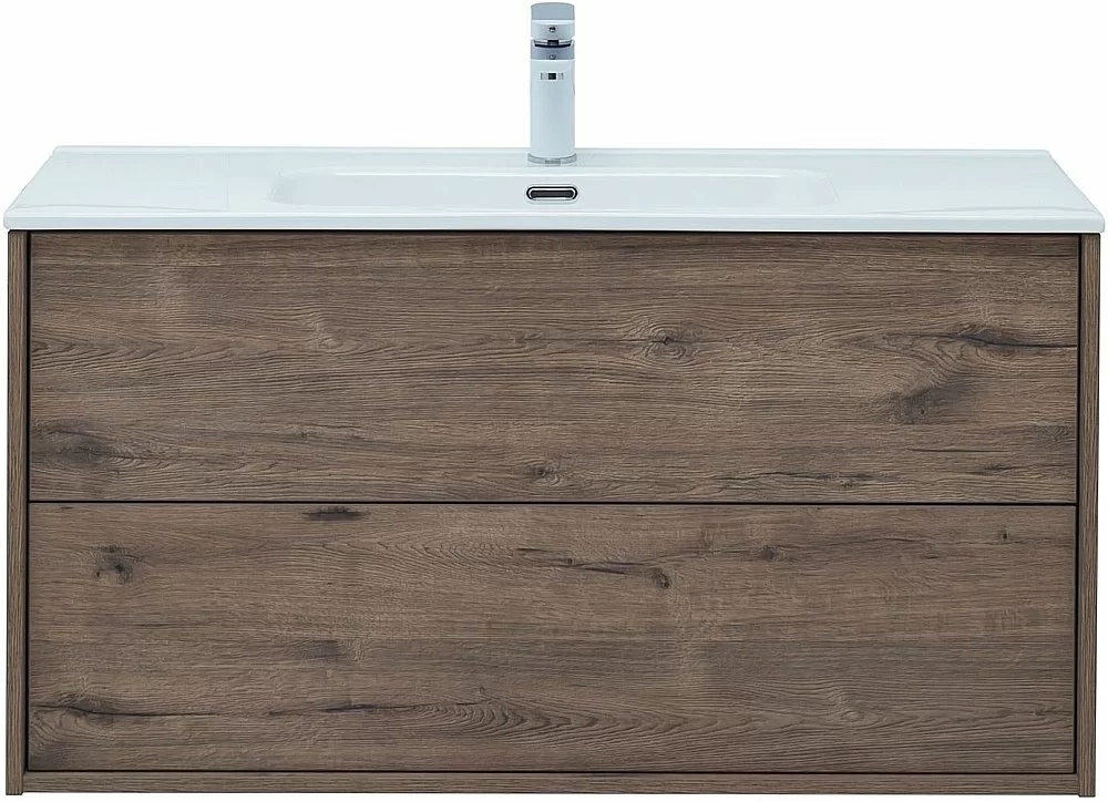 Тумба с раковиной Aquanet Lino 287545 100 (Flat) дуб веллингтон