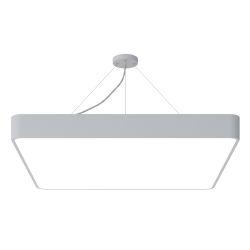 Светильник LED ЭРА Geometria SPO-164-W-40K-110 Quadro 110Вт 4000К 10500Лм IP40 800*800*80 белый подвесной