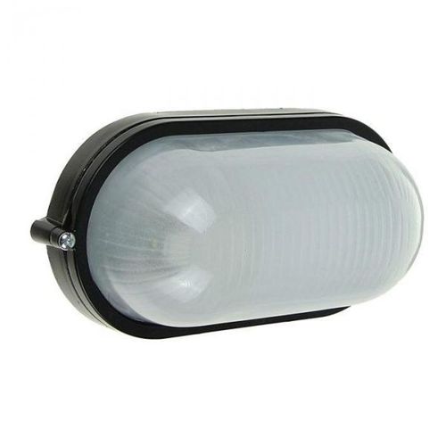 Светильник влагозащищенный 60Вт IP54 НПБ1401 овал черный