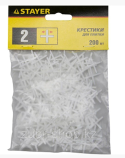 STAYER 2мм крестики для плитки, 200шт (3380-2)