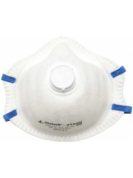 Респиратор Юлия 215, FFP1, с клапаном , чашеобразный