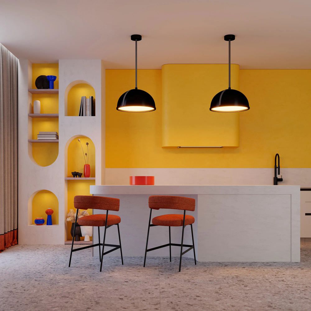 Светильник SP-STERI-ADEOLL-HANG-D500xH1500-30W Warm3000 (BK, 100deg, 230V) (Arlight, Металл) 053859