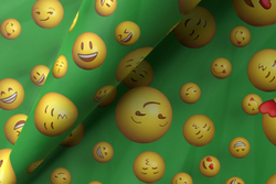 Микровелюр Smailiki 02 / Смайлики 02