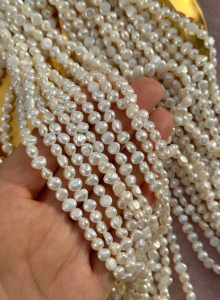 Жемчуг натуральный 5,5-6мм, 5А
