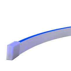 Гибкий неон 10х4 24В 9,6 Вт/м Синий IP67 5м Led Strip 432041