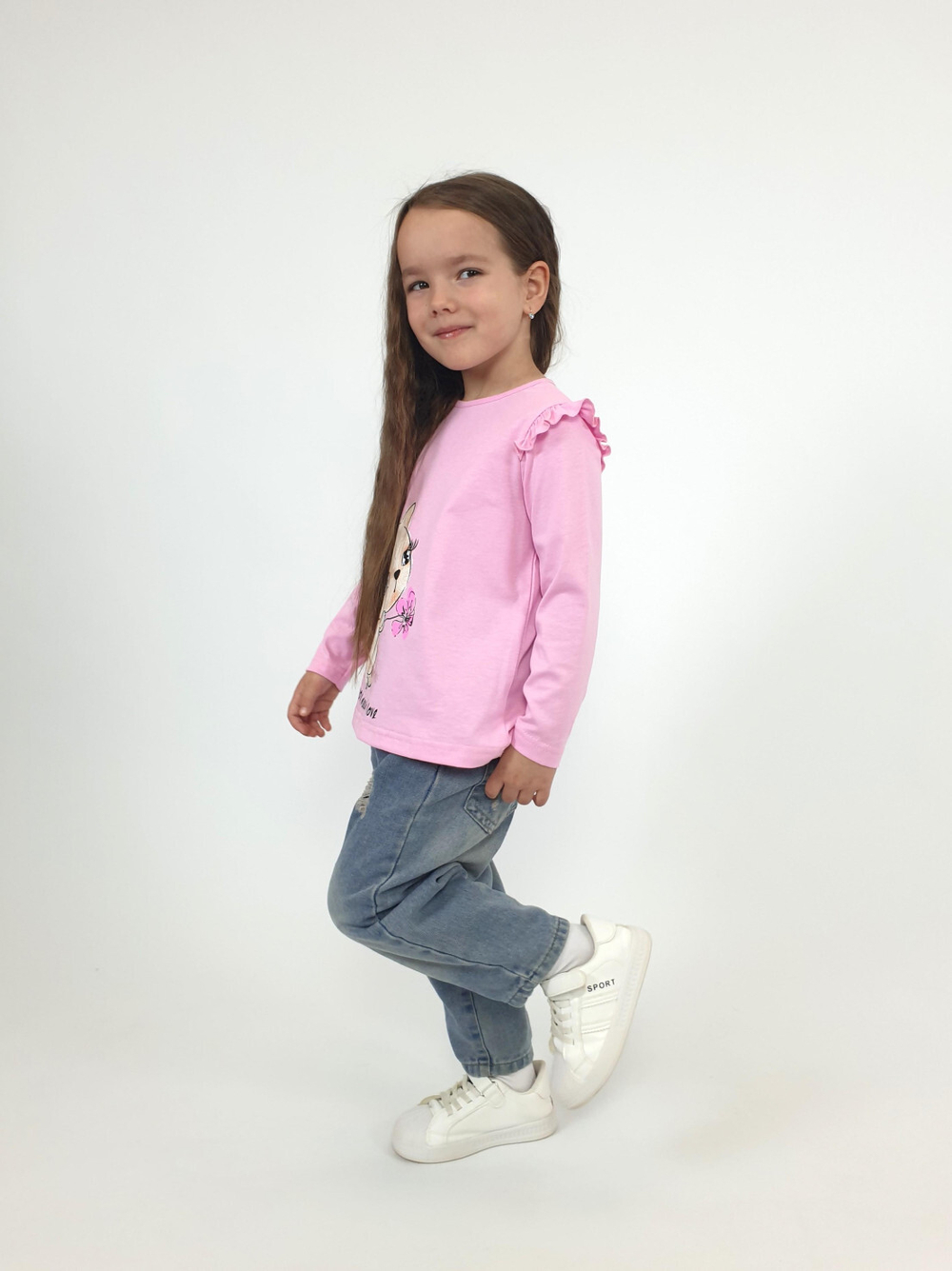 4-107-6 Джемпер для девочки