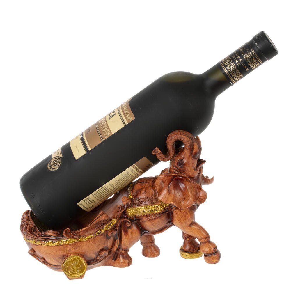 GAEM Подставка для бутылки "Слон", L22 W10 H16 см