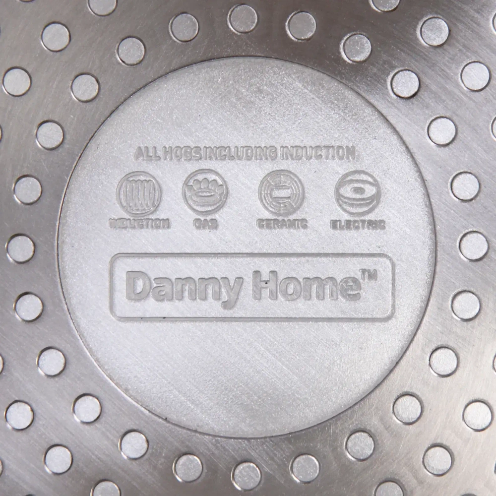 Сковорода «ENERGY» 3,7л, стеклянная крышка, 28*8,5см