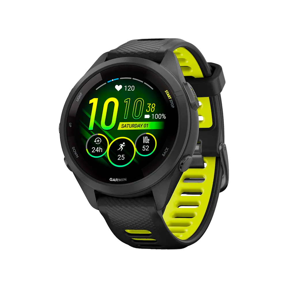 Умные часы Garmin Forerunner 265s, 41.7mm, Music Black (010-02810-03)