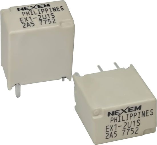 Реле электромагнитное EX1-2U1S 12VDC