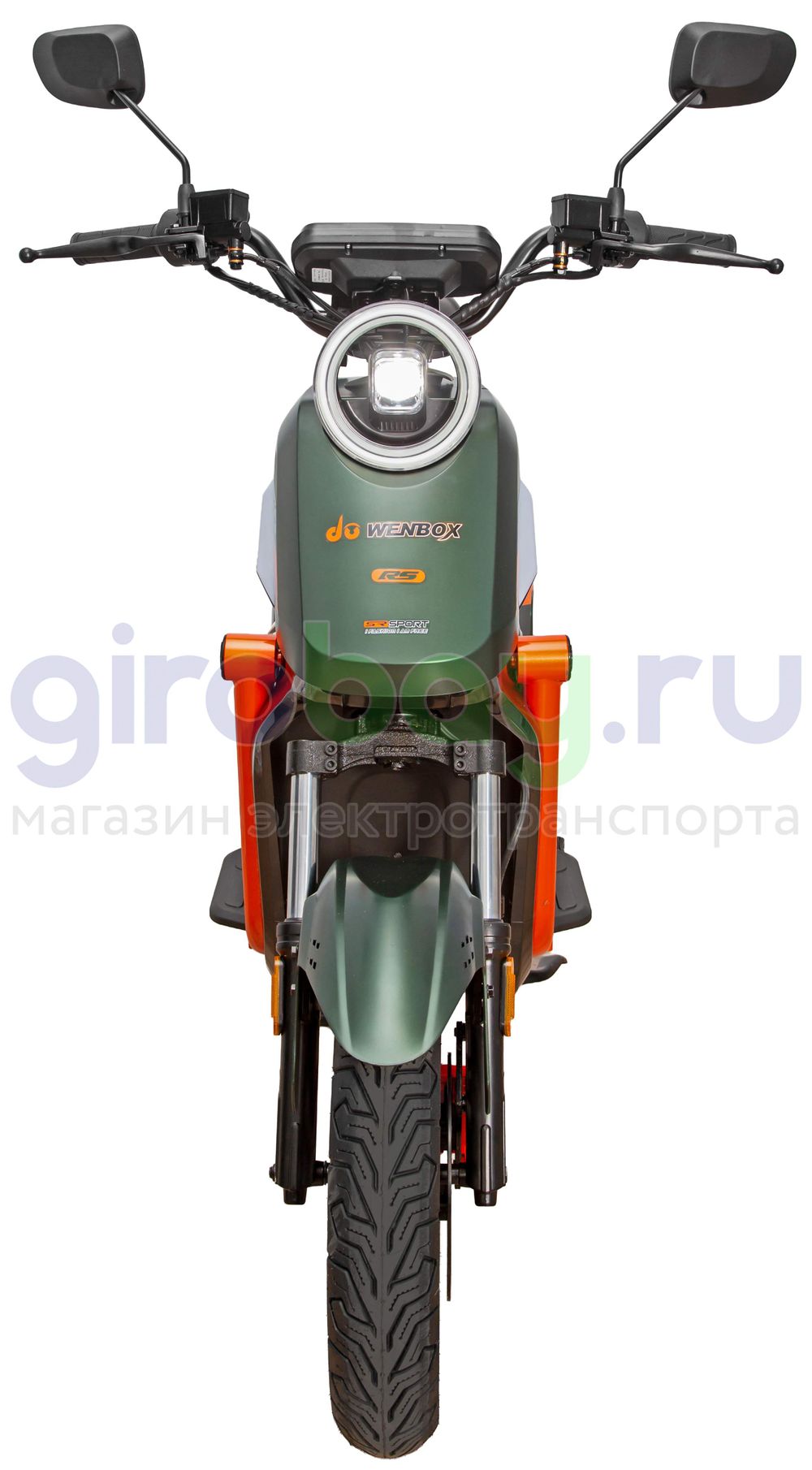 Электроскутер WENBOX U2 PRO 1500W (60V/30Ah) - Зелёный фото №8