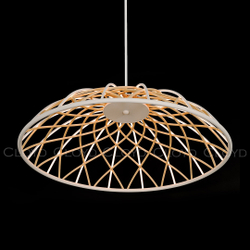 Люстра Cloyd COCKLICO C1 / Ø60 см - желтый - белый (арт.11412)