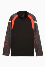 Кофта Puma individualFINAL 1/4 Zip Top Junior - черный