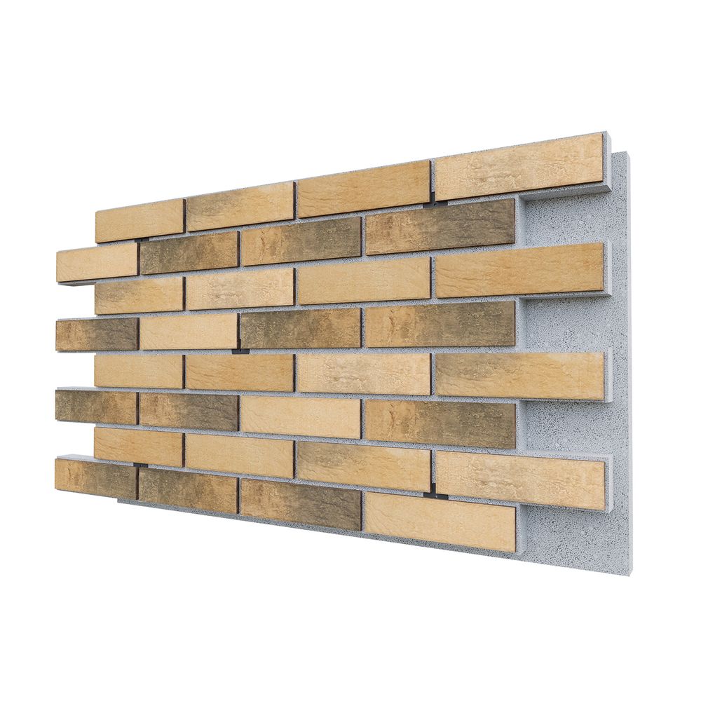 Негорючая термопанель ППС PRO Cerrad Loft Brick Masala 0,612 м², 1020x600 мм