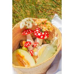 Ваза для цветов Amanita, 19 см