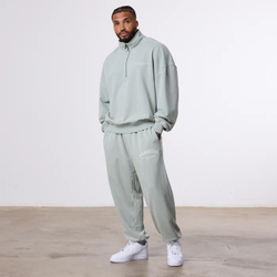 Толстовка VANQUISH Better Than Yesterday Zip Sweater Washed Green