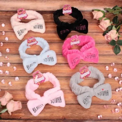 Повязка на голову «Кокетка - Beauty Богиня», микс 4 цвета, 6,5*16см