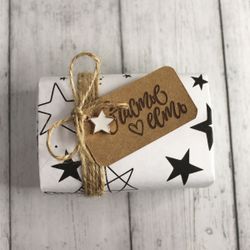 Авторская крафтовая упаковка "Stars" (с коробочкой)