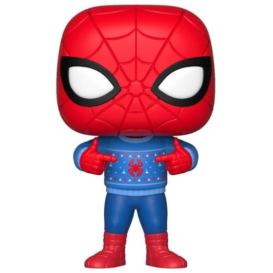 Фигурка Funko POP! Bobble Marvel Holiday Spider-Man w/ Ugly Sweater (397) 33983
