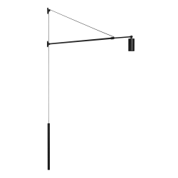 Светильник SP-KANEL-WALL-6W Warm3000 (BK, 36 deg, 230V, TELESCOPIC) (Arlight, IP20 Металл, 5 лет) 059601