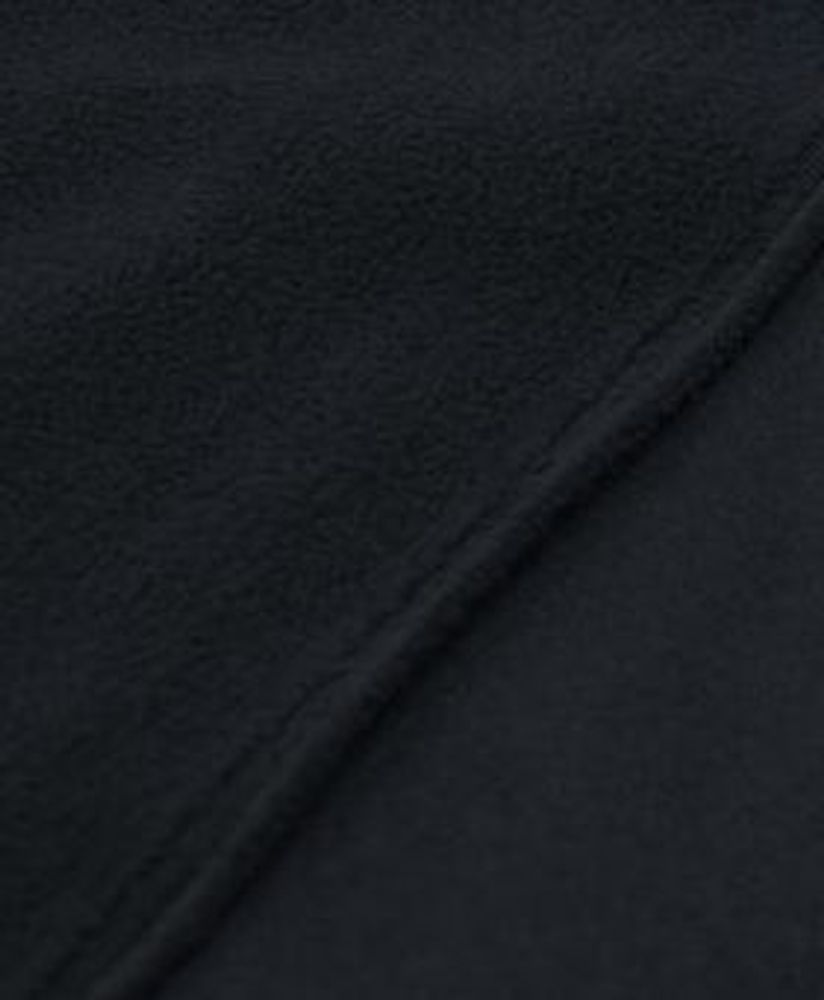 Флис двусторонний, 280 гр/м2, чёрный