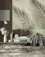 Диван прямой Кассель велюр светло-салатовый