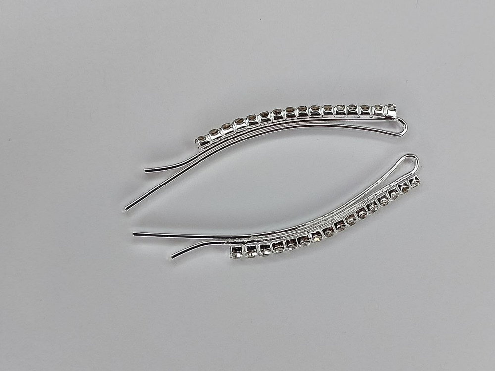 Заколки. Невидимка со стразами.