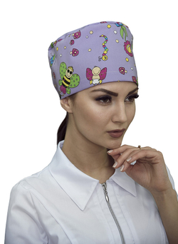 Колпак сиреневые пчелки
