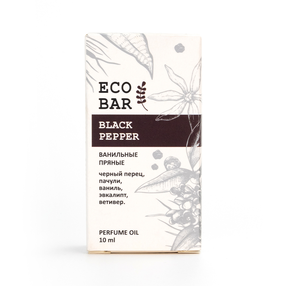 Парфюмерное масло Eco Bar "Black Pepper", 10 мл
