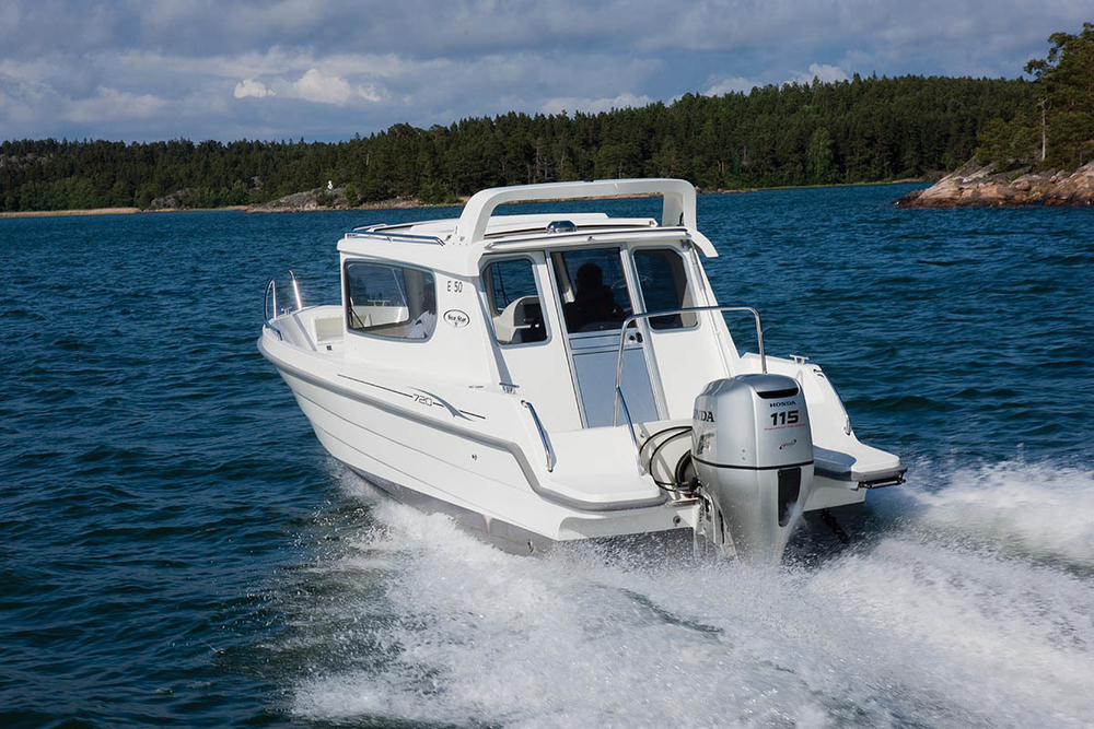 Лодочный мотор Honda BF115 JXCRD (с контрвращением)