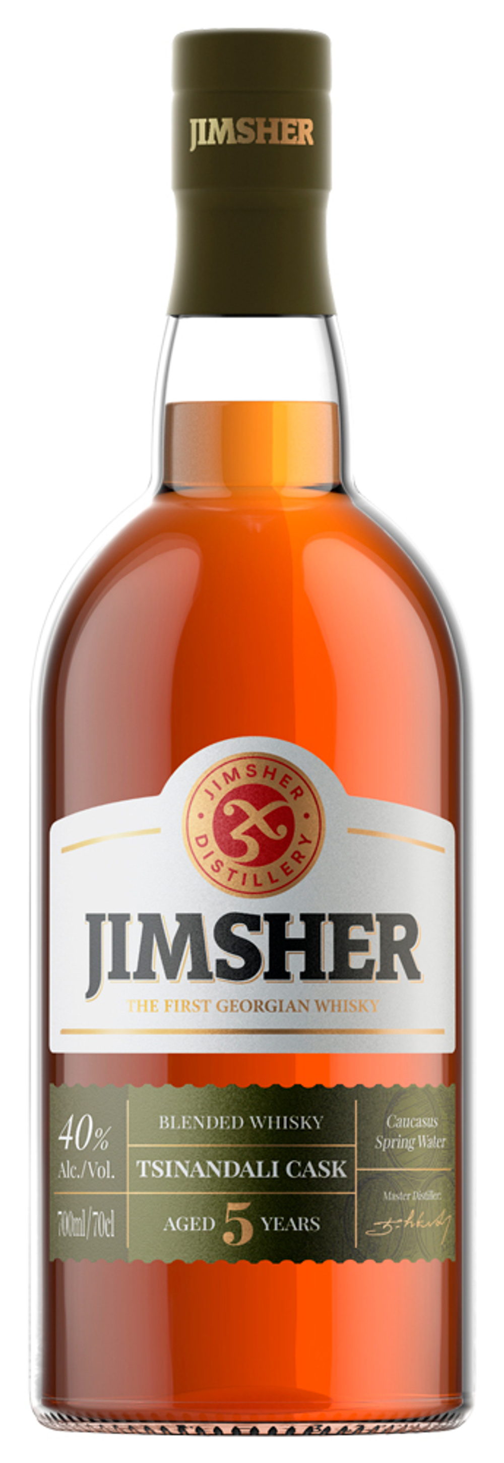 Виски Jimsher Tsinandali Cask 40% 0,7л