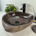 Раковина из речного камня RS-65291 48*45*15 0857