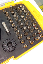 Набор отвертка с битами ZHUOQUN TOOLS NO.8913 (53шт.)