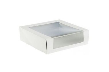 Коробка для торта с окном 22,5х22,5х6