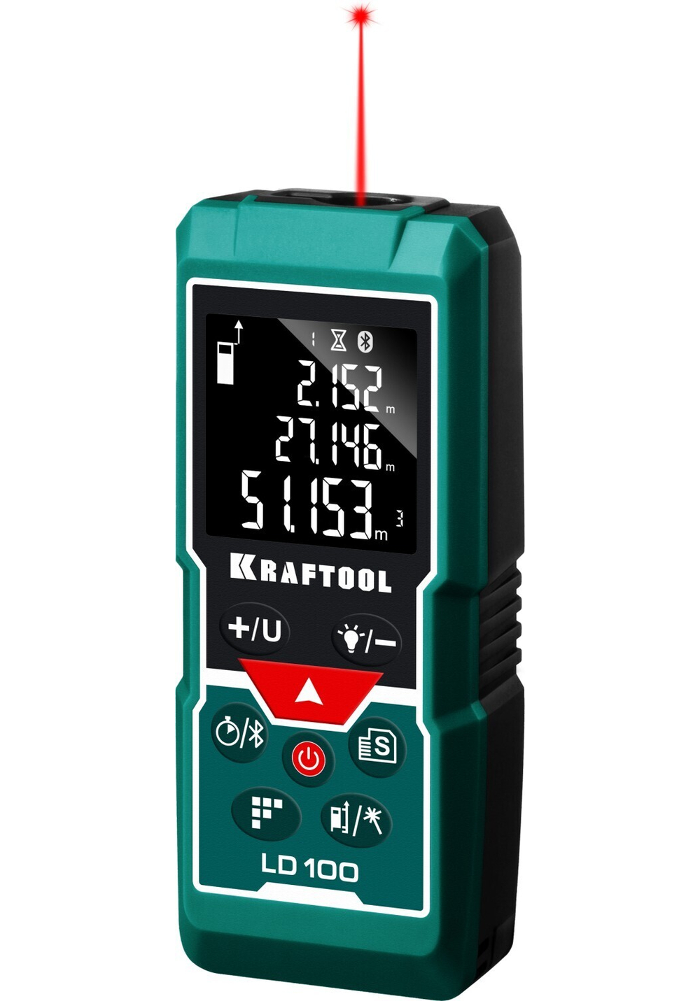 KRAFTOOL LD-100, 5 см - 100 м, лазерный дальномер (34765)