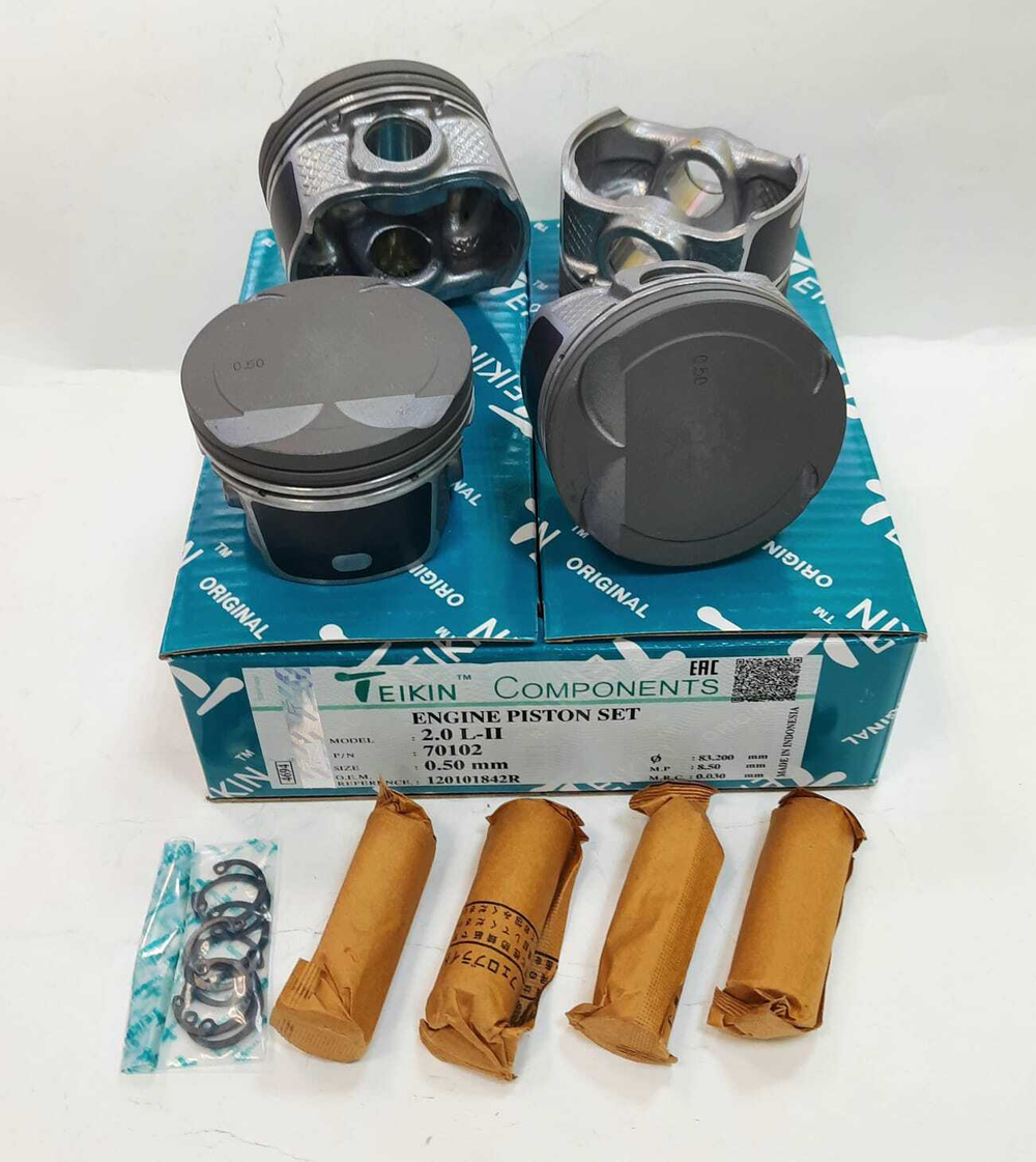 Поршни Teikin с кольцами Mahle +0.50 F4R-II F4R400