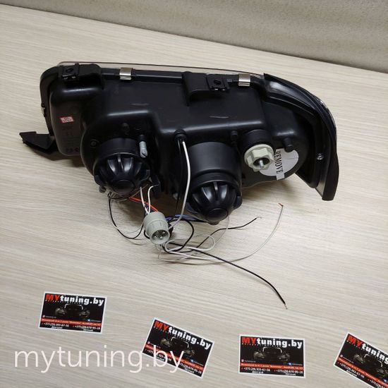 Передние фары ANGEL EYES CHROME для Audi 80 B4