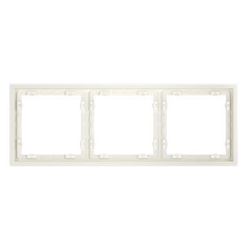 Рамка пластиковая VOLTUM S70 на 3 пост, (хлопок)