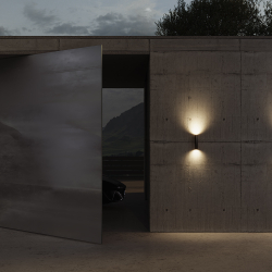 Уличный настенный светильник Outdoor O508WL-L5B3K