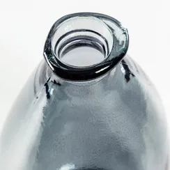 Ваза Lhad 36 cm синее стекло