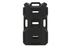 Канистра экспедиционная PRO 10 литров две горловины и заправочный носик (черная)