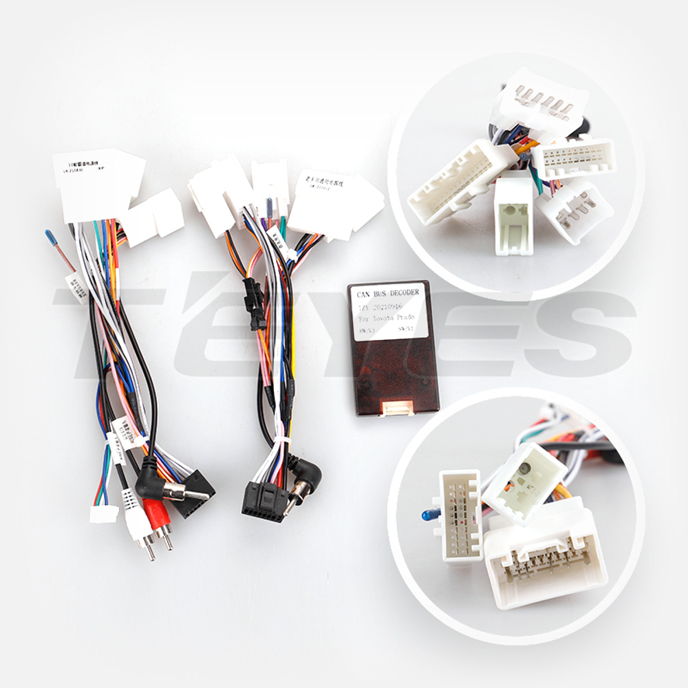 Магнитола для Toyota Alphard H20, Vellfire 2008-2014 (полочка под экраном) - Teyes CC3-2K-360 на Android 10, 2K QLED, 6Гб+128Гб, CarPlay, 4G SIM-слот, 4 камеры в комплекте