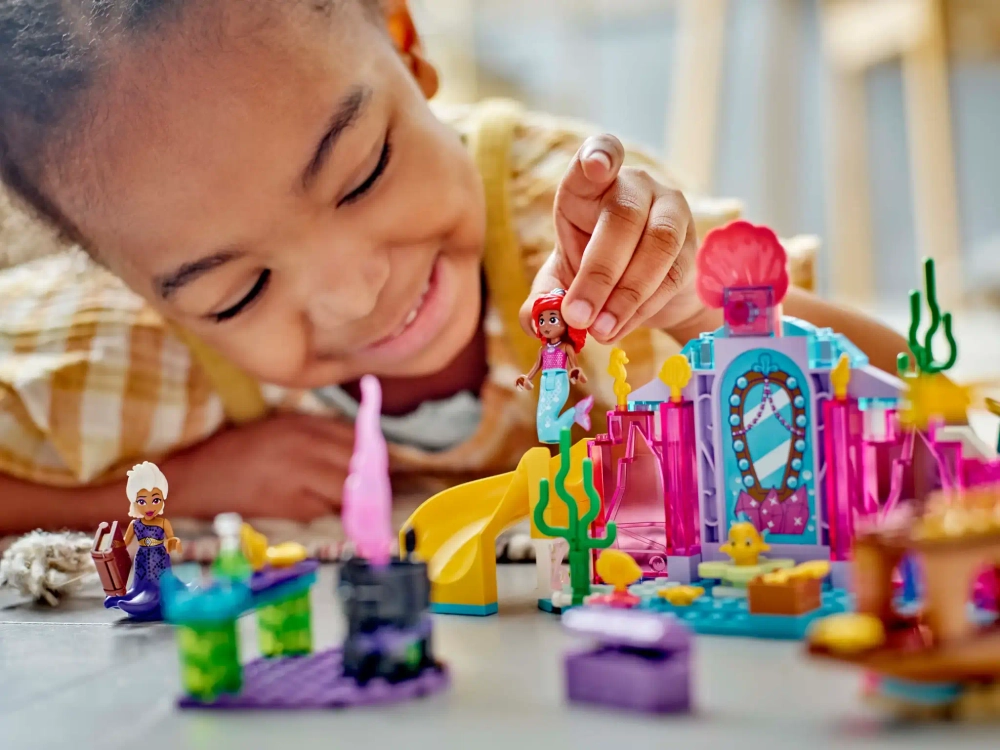 Конструктор LEGO Disney 43254 Хрустальная пещера Ариэль