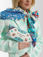 Платок «Легенды народов Амура» 100% шёлк